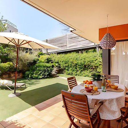 Pretty Garden Apartment Next To A Charming Beach Lloret de Mar Kültér fotó