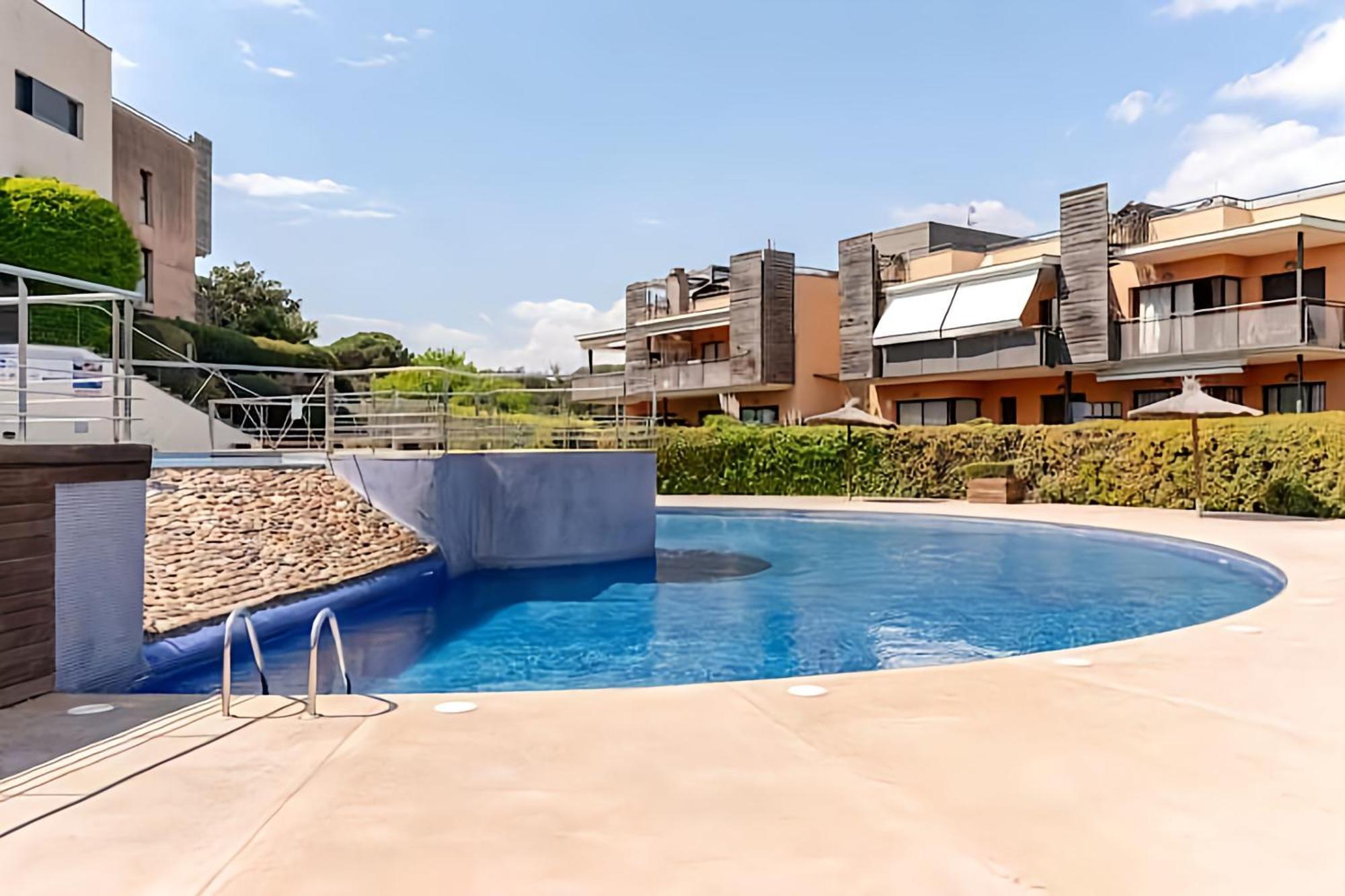Pretty Garden Apartment Next To A Charming Beach Lloret de Mar Kültér fotó
