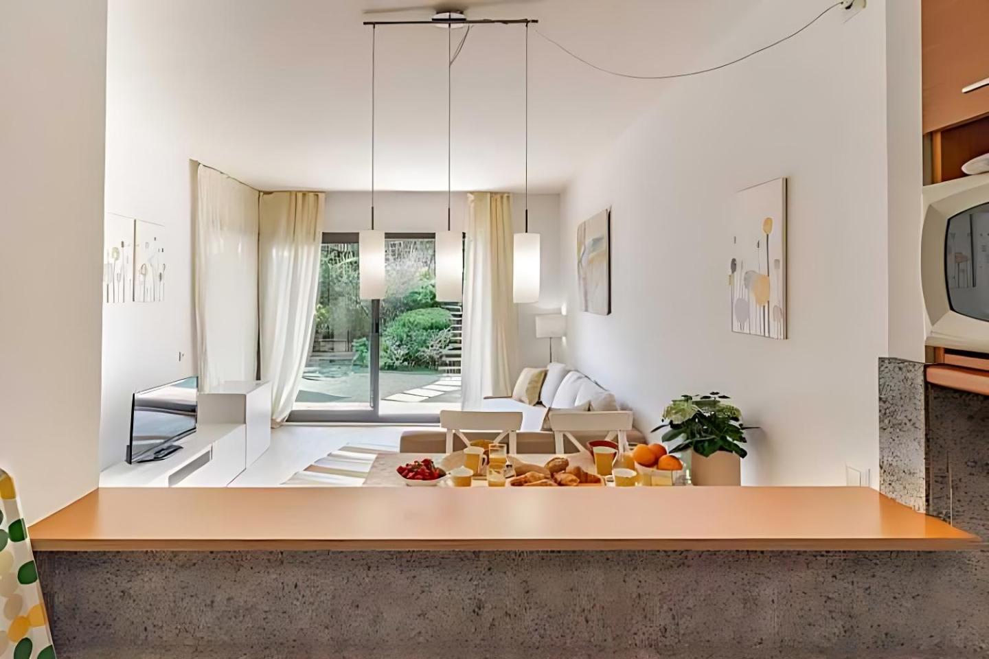 Pretty Garden Apartment Next To A Charming Beach Lloret de Mar Kültér fotó